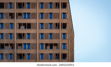Building Grid: Architectural Pattern in Daylight