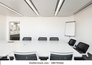 Building, Interior, Empty Meeting Room