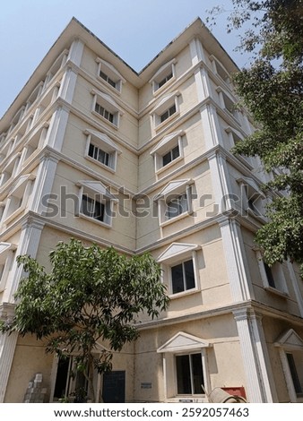building in an isometric view