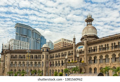 Building Keretapi Tanah Melayu Berhad In Kuala Lumpur - 25.04.2019 Kuala Lumpur Malaysia