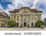 Building of the National Bank of Switzerland on Bundesplatz square, Bern