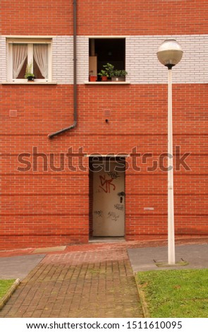 Similar – Foto Bild eingangstür Haus Bauwerk