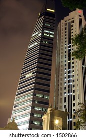 Building at night
