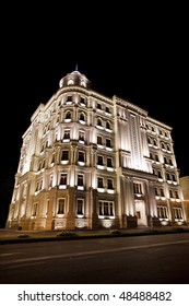 Building at night