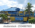 Building at Overseas Highway on the Florida Keys