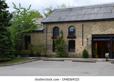 Building In Park In Traverse City, Michigan