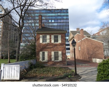 Building Part Of The Independence National Historical Park In Philadelphia