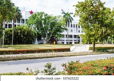 Building Of The Provincial Comitee Of The Communist Party In Holguin, Cuba