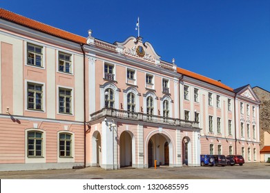 Building Of Riigikogu - Parliament Of Estonia, Tallinn, Estonia