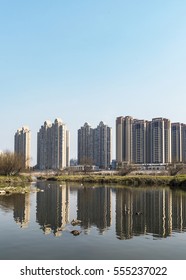 Building at river