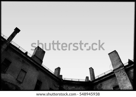 Similar – Image, Stock Photo bathcastle Clouds