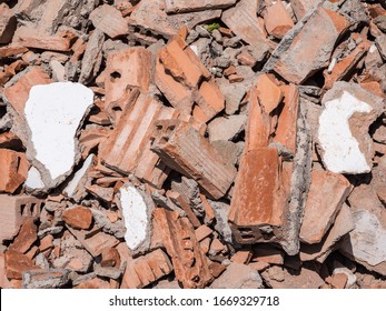 Building rubble texture rubble background