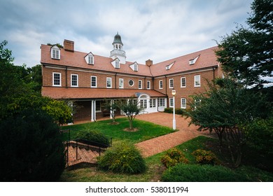 Building At Salem College, In Winston-Salem, North Carolina.