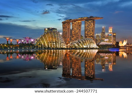 Building in Singapore.