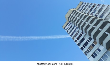 Building and sky