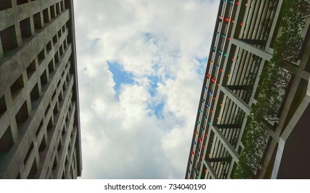 building sky