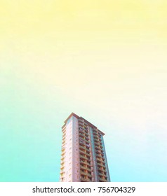 Building in the sky.