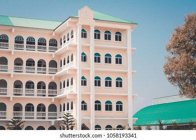 building with sky background