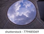 A building with a sky view. low angle view