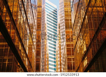 Similar – Image, Stock Photo skyscrapers Architecture