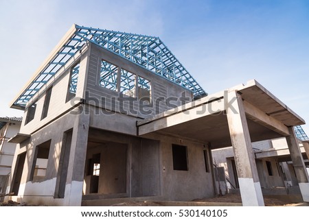 The  building structure are made from prefabrication system.All pieces are made from high-strength concrete.Then assembled into a building.