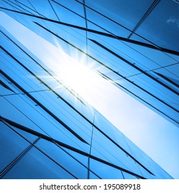 Building with sunray