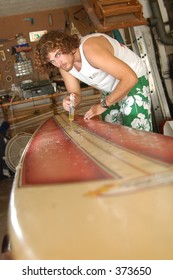 Building A Surfboard