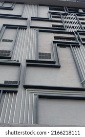 building texture and pattern in selective focus 