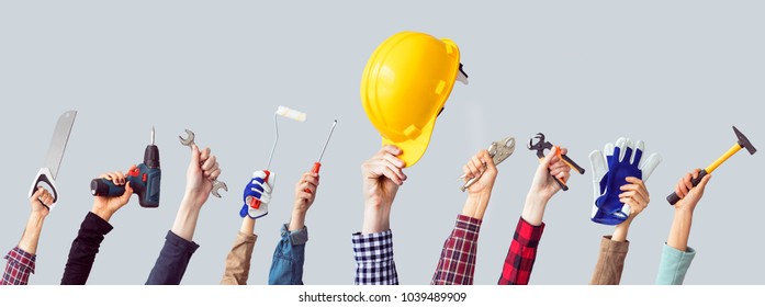 Building tool repair equipments - Shutterstock ID 1039489909