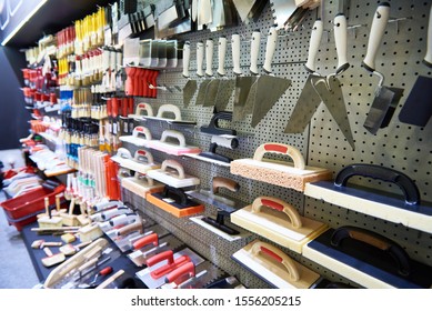 Building Tools In Hardware Store