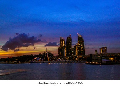 Building and Twilight  