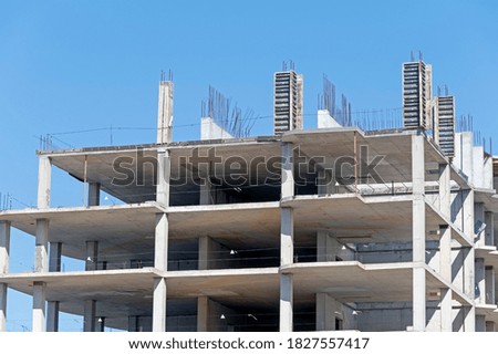 Similar – Foto Bild Das Gebäude im Bau auf der Baustelle