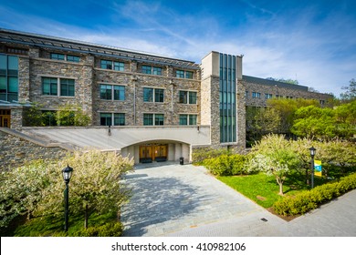 Building And Walkways At Loyola University Maryland, In Baltimore, Maryland.