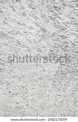 Building wall with roughcast plaster background with grainy effect surface