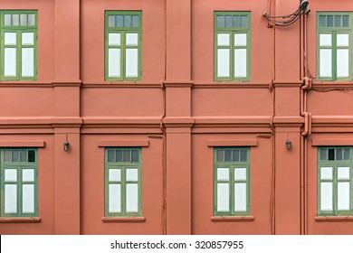 Building wall windows