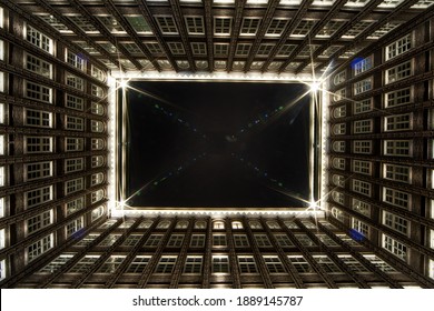 Building Windows From Low Angle View