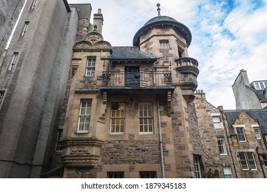 Building Of Writers Museum In The Old Town Of Edinburgh City, Scotland, UK