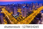 buildings from above in netanya city israel