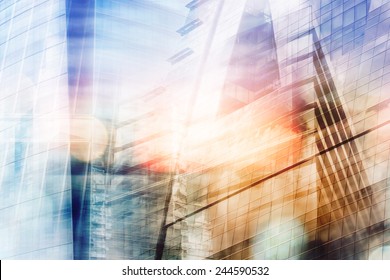 Buildings abstract background