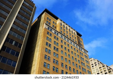 Buildings Along Bloor Street In Toronto