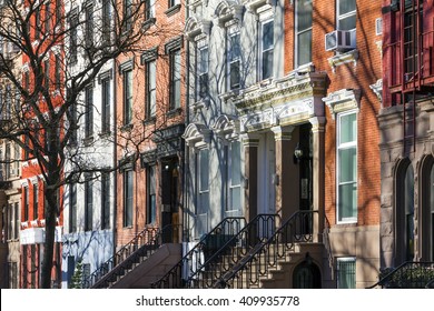 Buildings Along Tompkins Square Park In Manhattan, New York City