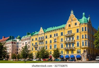 Buildings in the city centre of Helsinki - Finland