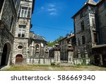 Buildings in the city of Chambéry. Located in the department of Savoie, Auvergne-Rhône-Alpes region in south-eastern France