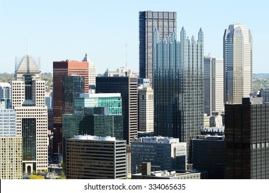 Buildings In Downtown  Pittsburgh, PA 