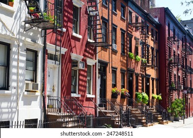 Buildings on Gay Street in Manhattan, New York City