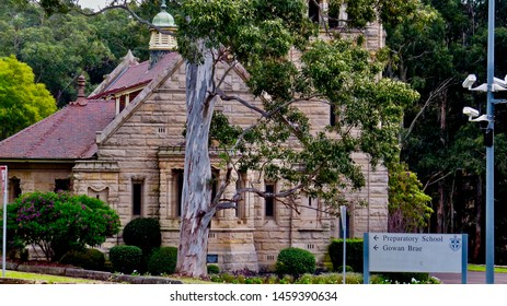 Buildings On The Grounds Of The King's School, Pennant Hills Road, North Parramatta, NSW, Australia On 22 July 2019 (Private Day & Boarding School For Boys)                             