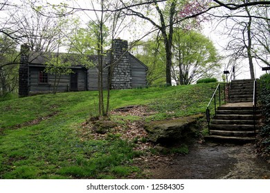 Buildings On The Hermitage Grounds ( Andrew Jackson's Home ) In Nashville