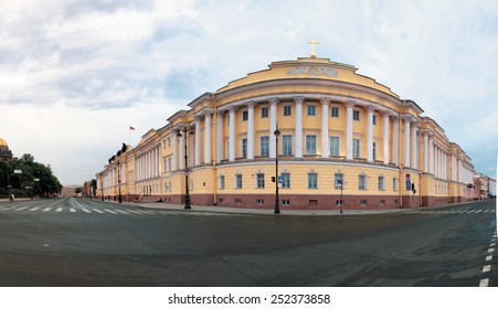 The Buildings Of The Senate And Synod In St. Petersburg