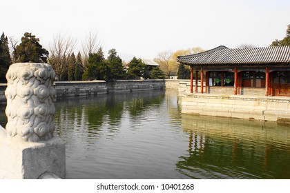 Buildings in summerpalace outside Beijing