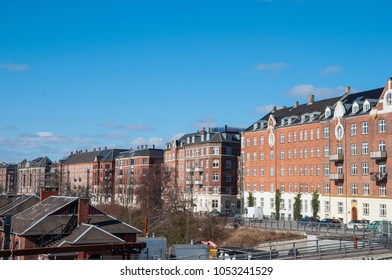 Buildings In Vesterbro District In Copenhagen Denmark